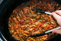 Weeknight Slow Cooker Fajita Perfection