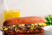 Authentic Chicago Italian Beef Sandwich