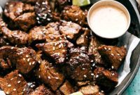 Sticky Asian Steak Bites