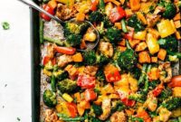 Sheet Pan Chicken and Roasted Vegetables