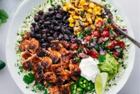 Fiesta Chicken Bowls