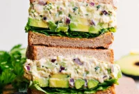 Fresh Chicken Avocado Sandwich