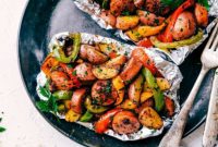 Flavorful Italian Sausage and Vegetable Foil Packs