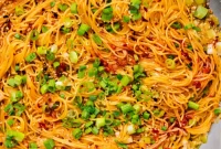 Sizzling Garlic Chili Noodles