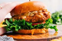 Golden Crispy Chicken Sandwich