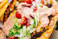 Crispy Smash Burger Tacos