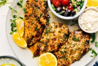Zesty Greek Lemon Herb Chicken Marinade