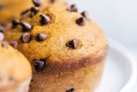 Autumn Spiced Chocolate Chip Pumpkin Muffins