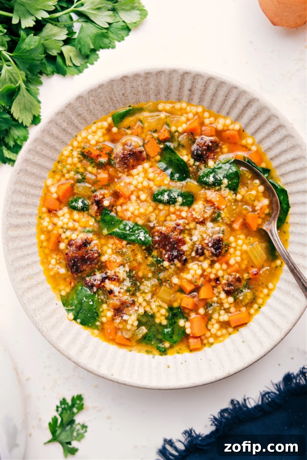 Grandma's Italian Wedding Soup 1 featured 231010