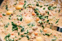 Savory Sausage Gnocchi Comfort