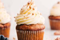 Spiced Carrot Cupcakes