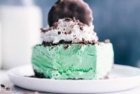 Decadent Mint Chocolate Cheesecake