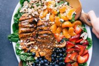 Wholesome Chicken Spinach Salad