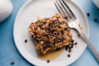 Ultimate Chocolate Chip Baked Oatmeal