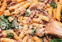 Creamy Chicken Penne Pasta