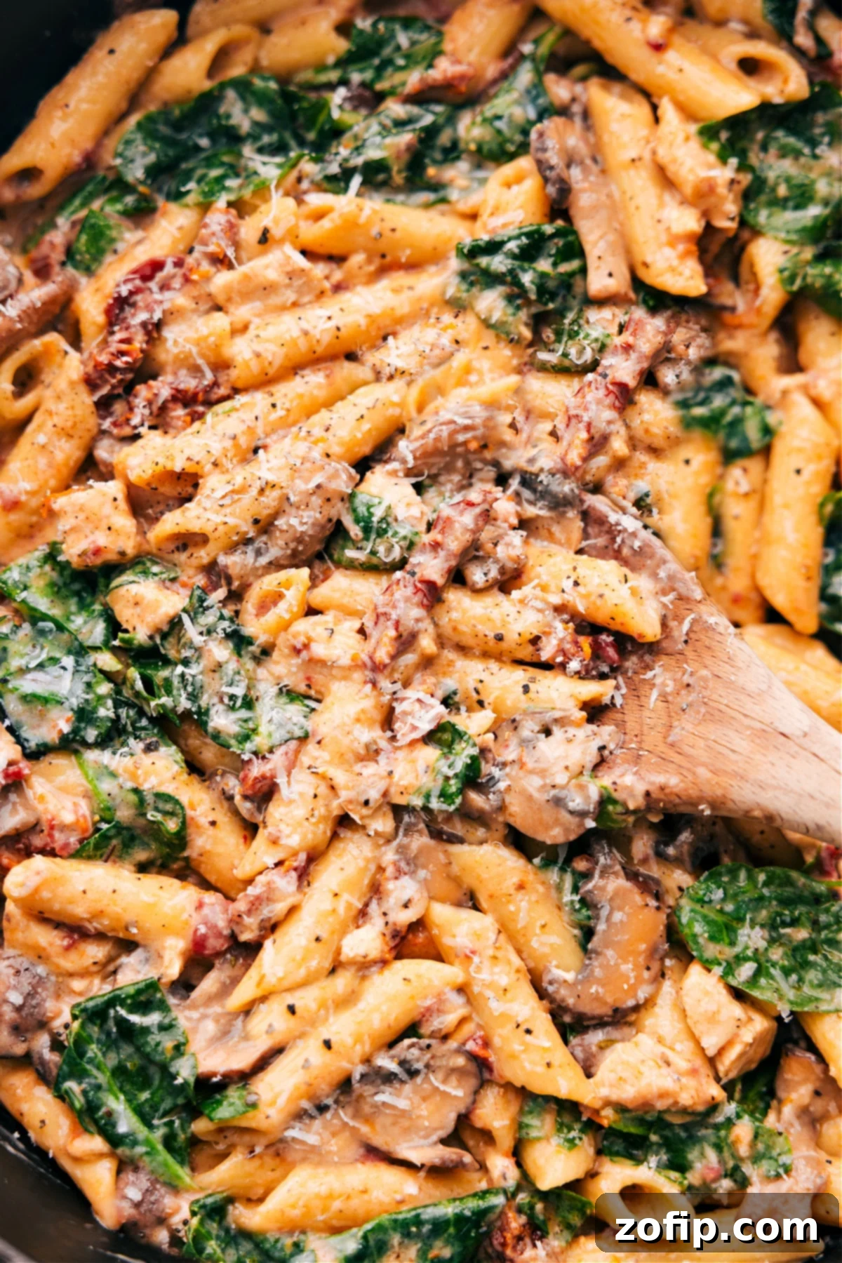 Creamy Chicken Penne Pasta 1 featured 3089