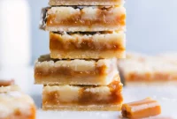 Chewy Caramel Dream Bars