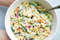 Creamy Macaroni Coleslaw