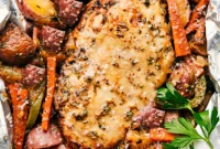 Easy Italian Chicken Foil Packs
