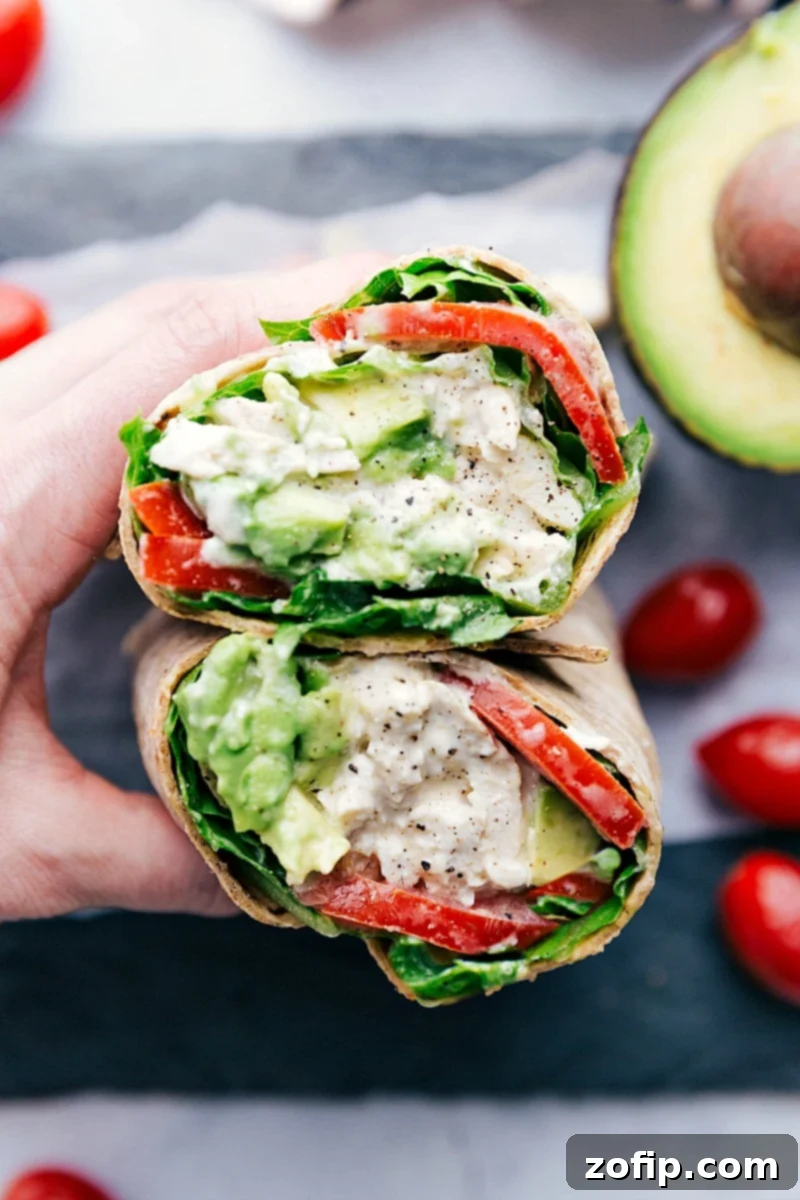 Signature Chicken Salad Wrap 1 featured 45