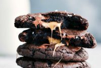 Decadent Chocolate Caramel Cookies