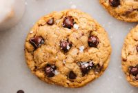 Elevated Brown Butter Oatmeal Chocolate Chip Cookies