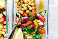 Greek Couscous Meal Prep Salad