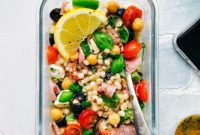 Meal Prep Italian Couscous Salad