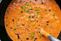 The Best Chicken Tortilla Soup