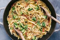 Dreamy Creamy Pesto Pasta