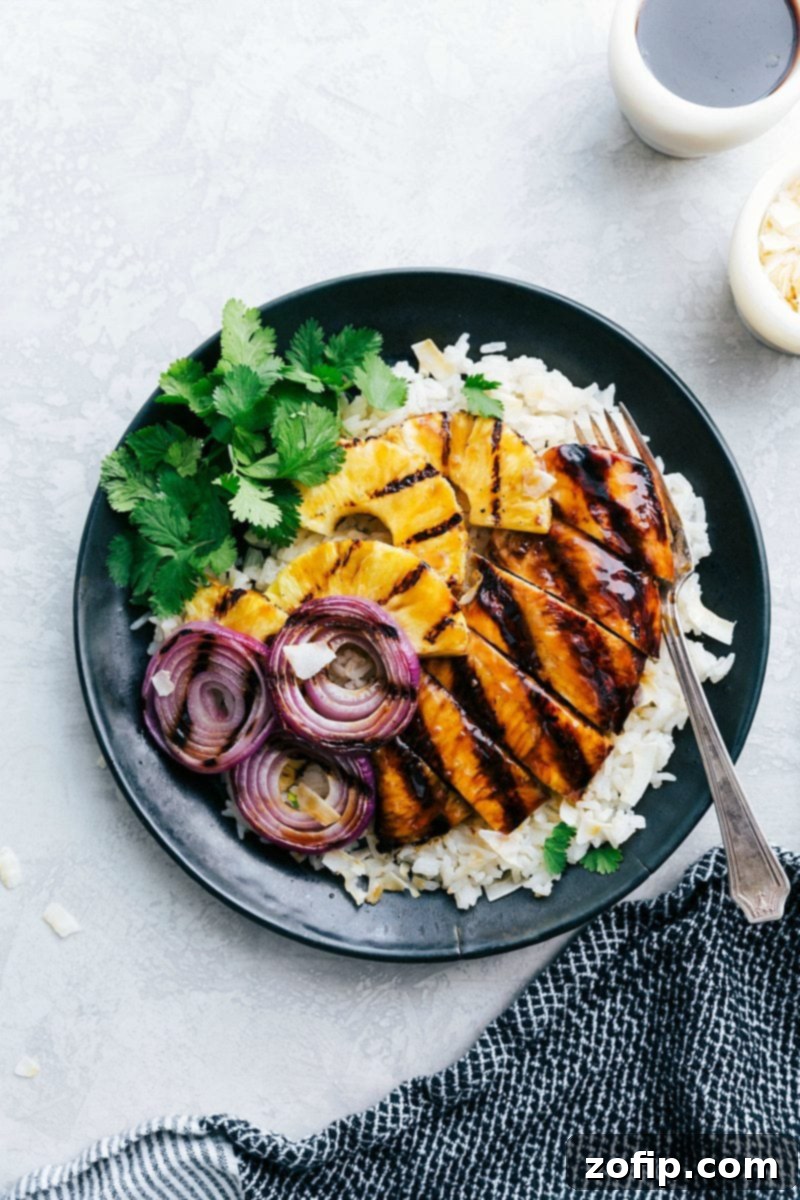 Glazed Teriyaki Chicken with Fragrant Coconut Rice 1 featured 49250