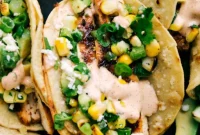 Elote Chicken Tacos