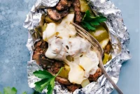 Philly Cheesesteak Foil Dinners