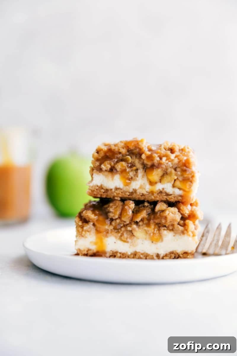 Spiced Apple Cheesecake Squares 1 featured 51609