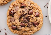 Coconut Oil Oatmeal Cookies