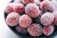 Sparkling Sugared Cranberries