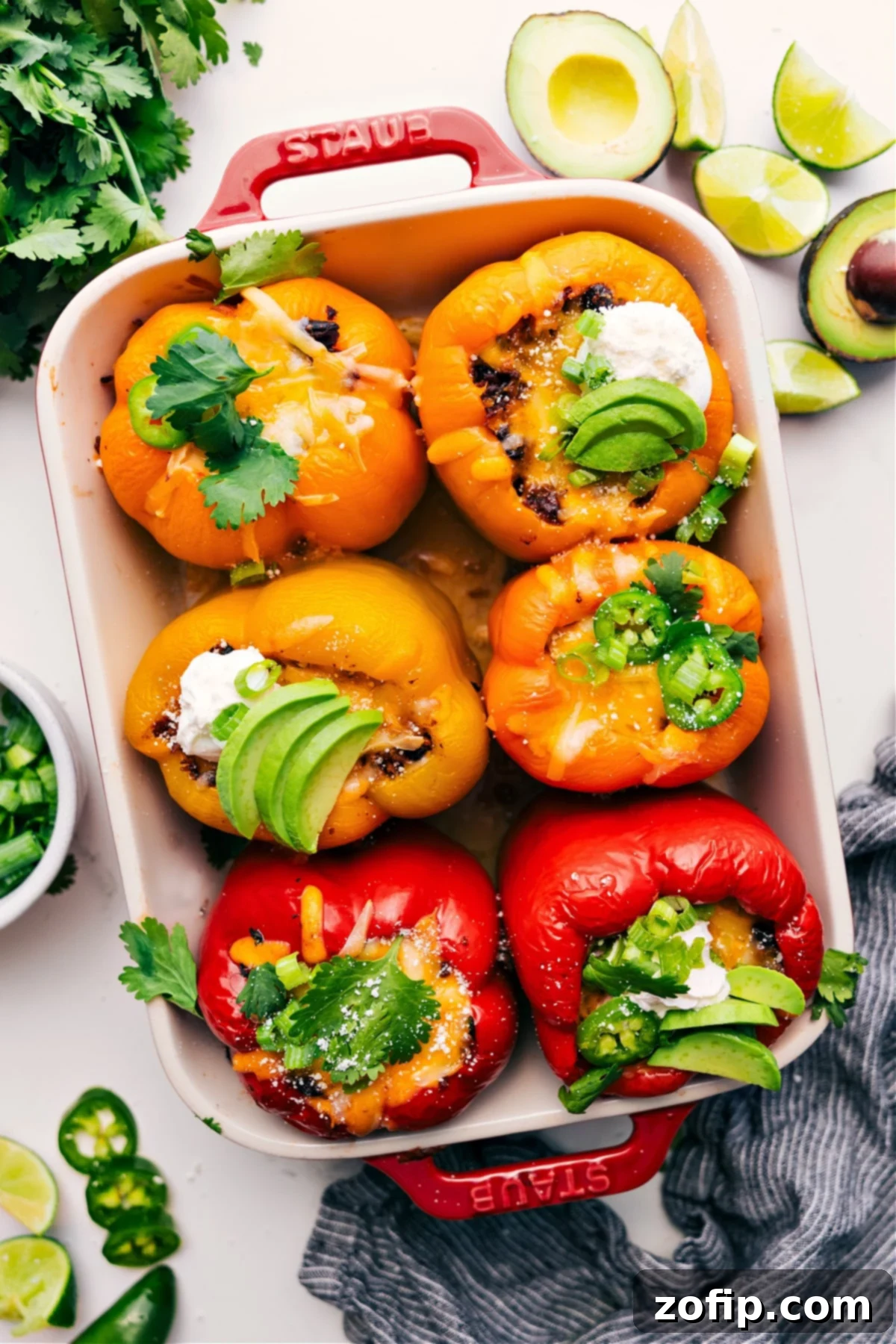 Fiesta Stuffed Peppers 1 featured 525