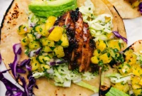 Caribbean Jerk Chicken Tacos