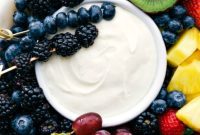 Whipped Cream Cheese Fruit Dip