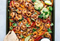 Sizzling Shrimp Fajitas