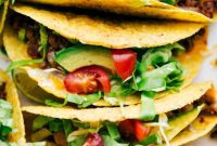 Savory Ground Beef Tacos