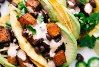 Golden Butternut Tacos