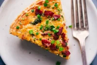 Savory Broccoli Cheddar Quiche