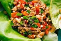 Easy Chicken Lettuce Wraps