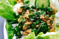 Spicy Thai Chicken Larb