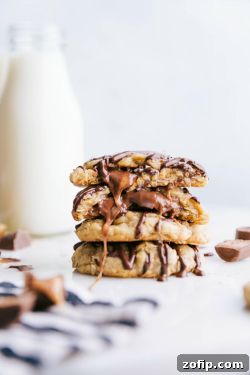 Chewy Caramel Oatmeal Cookies 1 featured 7509