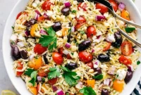 Flavorful Orzo Pasta Salad