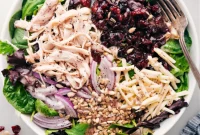 Zesty Cranberry Turkey Salad