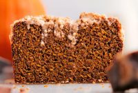 Autumn Spiced Pumpkin Streusel Bread