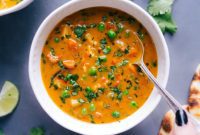 Golden Chicken Curry Soup